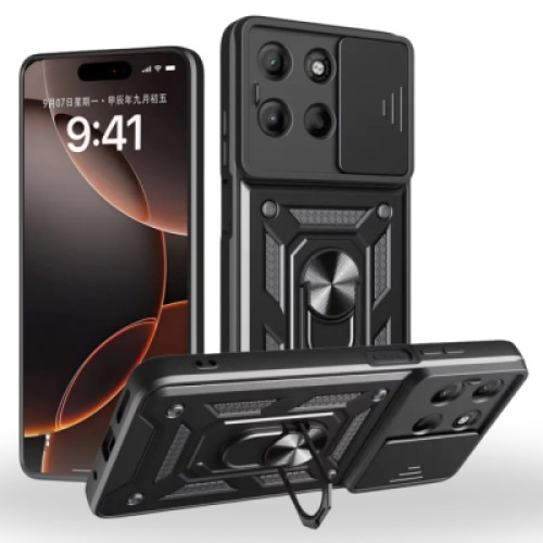 Чехол для мобильного телефона BeCover Military Motorola Moto G57 Power Black (715514)
