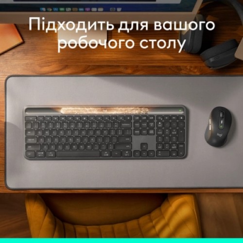 Клавиатура Logitech Slim Solar+ Bluetooth Graphite (920-013764) Клавиатура Logitech Slim Solar+ Bluetooth Graphite (920-013764)