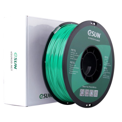 Пластик для 3D-принтера eSUN PETG 1,75mm 1kg SOLID GREEN (PETG-P175SG1)