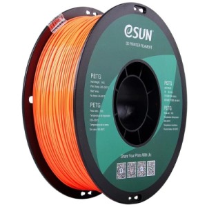 Пластик для 3D-принтера eSUN PETG 1,75mm 1kg SOLID ORANGE (PETG-P175SO1)