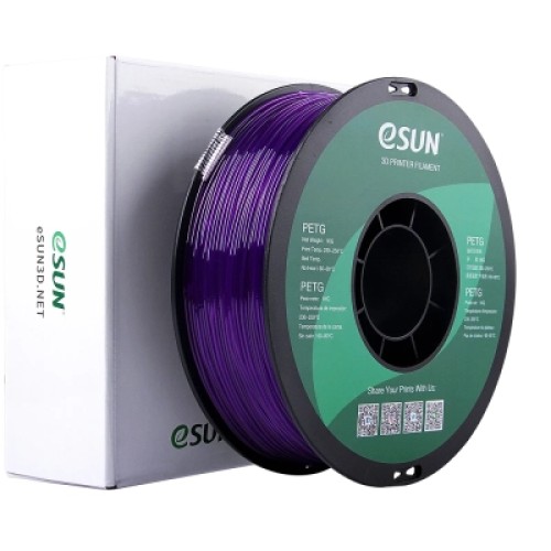 Пластик для 3D-принтера eSUN PETG 1,75mm 1kg SOLID PURPLE (PETG-P175SZ1) Пластик для 3D-принтера eSUN PETG 1,75mm 1kg SOLID PURPLE (PETG-P175SZ1)