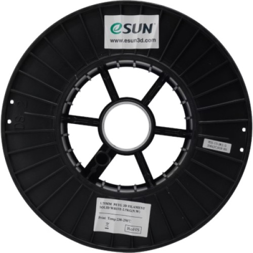 Пластик для 3D-принтера eSUN PETG 1,75mm 2,5kg WHITE (PETG175SW2.5) Пластик для 3D-принтера eSUN PETG 1,75mm 2,5kg WHITE (PETG175SW2.5)