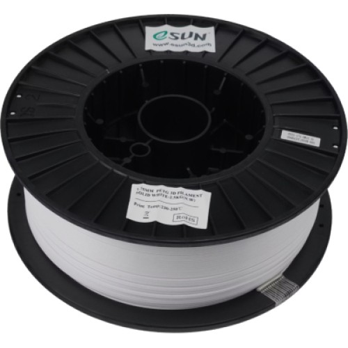 Пластик для 3D-принтера eSUN PETG 1,75mm 2,5kg WHITE (PETG175SW2.5) Пластик для 3D-принтера eSUN PETG 1,75mm 2,5kg WHITE (PETG175SW2.5)