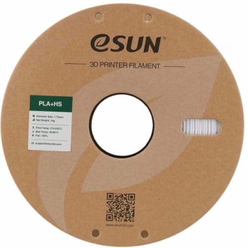 Пластик для 3D-принтера eSUN ePLA+HS, 1,75мм, 1кг, cold white (EPLA+HS-P175CW1)