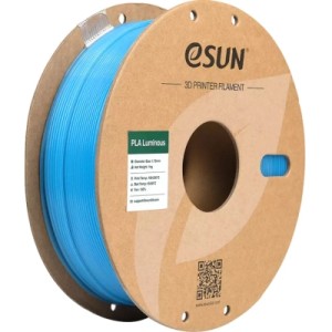 Пластик для 3D-принтера eSUN ePLA-LUMINOUS 1,75mm 1kg BLUE (EPLA-LUMINOUS175LU1)