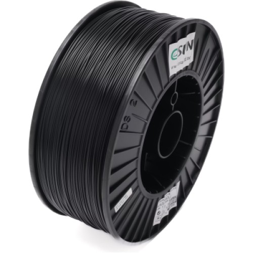 Пластик для 3D-принтера eSUN PLA+ 1.75мм, 3кг, Black (PLA+175B3)