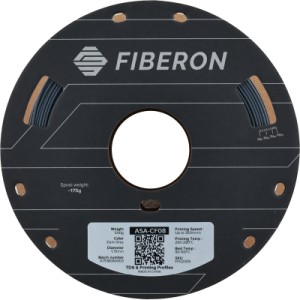 Пластик для 3D-принтера Polymaker ASA-CF08 Fiberon 1,75mm 0,5kg Dark Grey (FF02005)