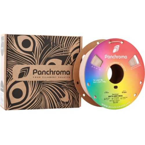 Пластик для 3D-принтера Polymaker PLA PANCHROMA MATTE 1,75mm 1kg ARMY BEIGE (CA04007)