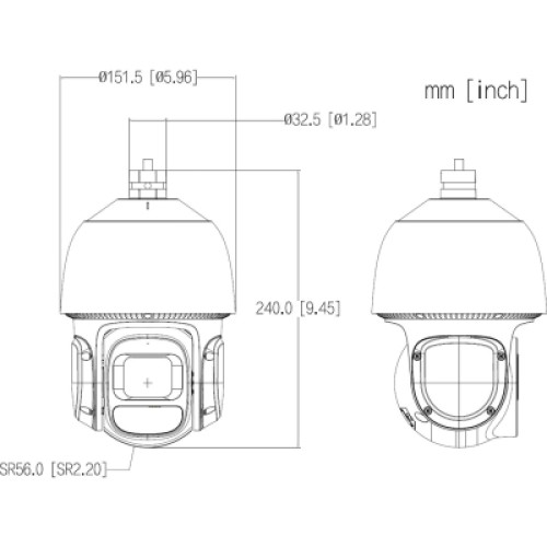 Камера видеонаблюдения Dahua DH-SD3D416NB-GNY