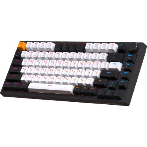 Клавиатура GamePro Asgard Valhalla QLAB Sakura Switch RGB Bluetooth/Wireless/USB-C UA Black (MK160-B-QS-PRO)