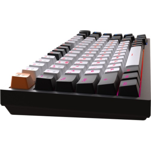 Клавиатура GamePro Asgard Valhalla QLAB Sakura Switch RGB Bluetooth/Wireless/USB-C UA Black (MK160-B-QS-PRO)