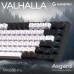 Клавиатура GamePro Asgard Valhalla QLAB Sakura Switch RGB Bluetooth/Wireless/USB-C UA Black (MK160-B-QS-PRO)