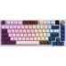 Клавиатура GamePro Asgard Valhalla Pro QLAB Sakura Switch RGB Bluetooth/Wireless/USB-C UA White (MK160-W-D-QS-PRO)