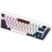 Клавиатура GamePro Asgard Valhalla Pro QLAB Sakura Switch RGB Bluetooth/Wireless/USB-C UA White (MK160-W-D-QS-PRO)