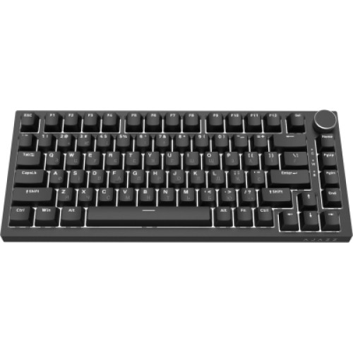 Клавиатура Ajazz AK820 Red Switch USB-C UA Black (AK820-R-B)