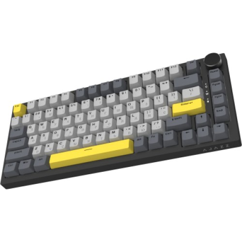 Клавиатура Ajazz AK820 Sea Salt Switch RGB USB-C UA Black (AK820-SS-BGY)