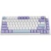 Клавиатура Ajazz AK820 Sea Salt Switch RGB USB-C UA White (AK820-SS-PWB)