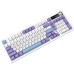 Клавиатура Ajazz Maillard V2 Maillard Switch Wireless/Bluetooth/USB UA Purple/White/Blue (AK980-V2-M-PWB)