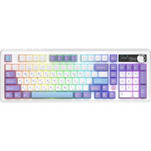 Клавиатура Ajazz Maillard V2 Maillard Switch Wireless/Bluetooth/USB UA Purple/White/Blue (AK980-V2-M-PWB)