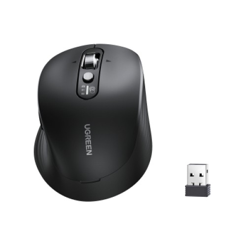 Мышка Ugreen M752 Wireless/Bluetooth Black (75498B) Мышка Ugreen M752 Wireless/Bluetooth Black (75498B)