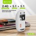 Мышка BAVIN G-K-991 RGB Wireless/Bluetooth Silver (G-K-991-SV)