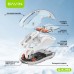 Мышка BAVIN G-K-992 RGB Wireless/Bluetooth White (G-K-992-WH)