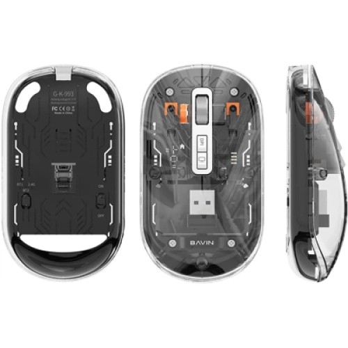 Мышка BAVIN G-K-993 Wireless/Bluetooth Black (G-K-993-BK)