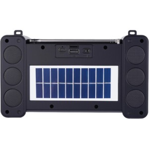 Акустична система NEWVEW NV-9172 Solar Panel/BT/USB/TF/FM Black (NWVW-NV-9172-BK)