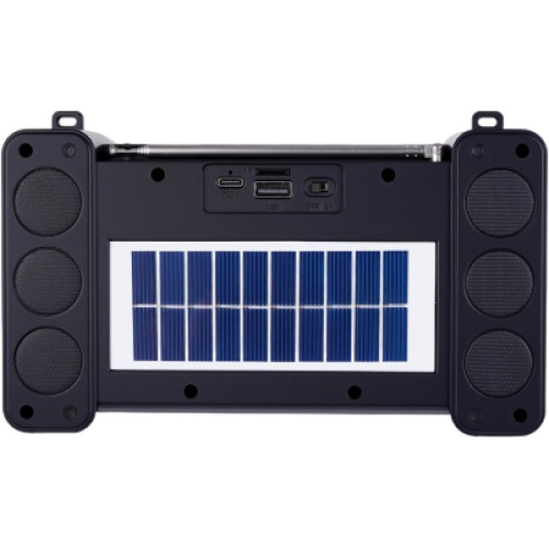 Акустическая система NEWVEW NV-9172 Solar Panel/BT/USB/TF/FM Green (NWVW-NV-9172-GN)