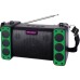Акустическая система NEWVEW NV-9172 Solar Panel/BT/USB/TF/FM Green (NWVW-NV-9172-GN)