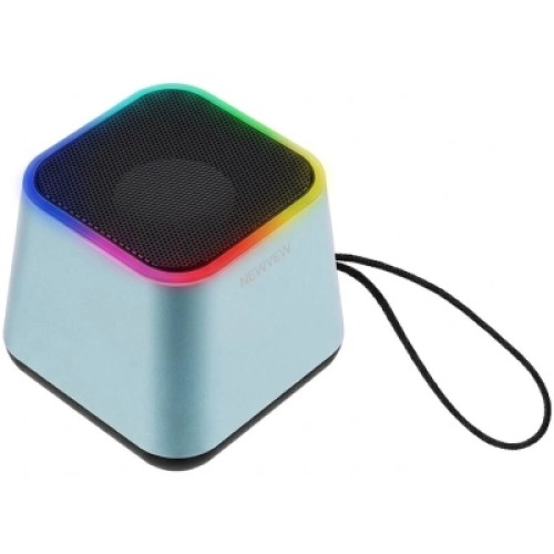 Акустическая система NEWVEW NV-9203 RGB/BT/USB/TF/FM Blue (NWVW-NV-9203-BL)