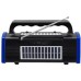 Акустическая система NEWVEW NV-9010 Solar Panel/BT/USB/TF/FM Blue (NWVW-NV-9010-BL)