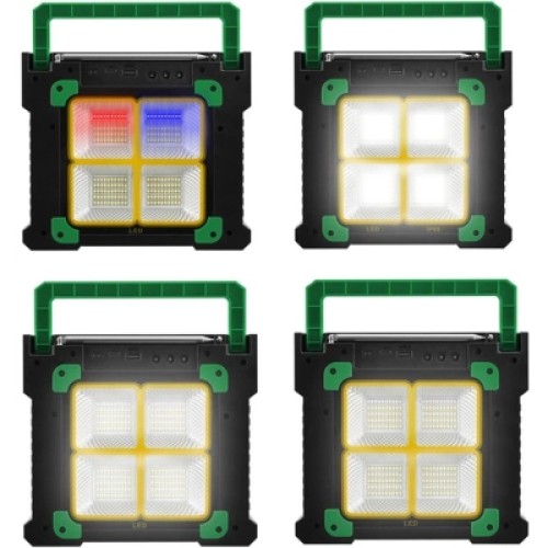 Акустическая система NEWVEW NV-9153 Solar Panel/BT/USB/TF/FM Green (NWVW-NV-9153-GN)