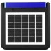 Акустическая система NEWVEW NV-9218 Solar Panel/BT/USB/TF/FM Blue (NWVW-NV-9218-BL)