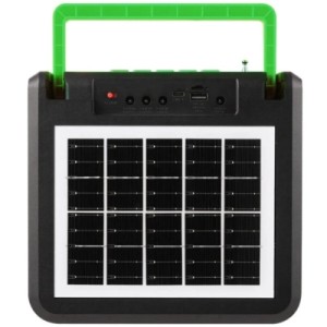 Акустична система NEWVEW NV-9218 Solar Panel/BT/USB/TF/FM Green (NWVW-NV-9218-GN)