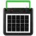 Акустическая система NEWVEW NV-9218 Solar Panel/BT/USB/TF/FM Green (NWVW-NV-9218-GN)