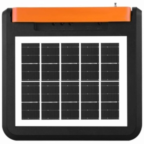 Акустическая система NEWVEW NV-9218 Solar Panel/BT/USB/TF/FM Orange (NWVW-NV-9218-OR)