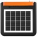 Акустическая система NEWVEW NV-9218 Solar Panel/BT/USB/TF/FM Orange (NWVW-NV-9218-OR)