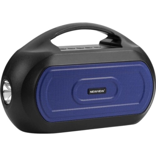 Акустическая система NEWVEW NV-V50 Solar Panel/BT/USB/TF/FM/AUX Blue (NWVW-NV-V50-BL)