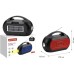 Акустическая система NEWVEW NV-V50 Solar Panel/BT/USB/TF/FM/AUX Red (NWVW-NV-V50-RD)