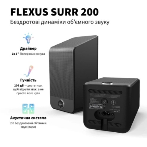 Акустическая система Klipsch Flexus SURR 200 Black для системи Klipsch Flexus Core (1072091) Акустическая система Klipsch Flexus SURR 200 Black для системи Klipsch Flexus Core (1072091)