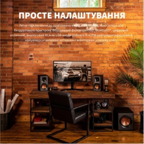Акустическая система Klipsch Reference R-41PM Black (1066253)