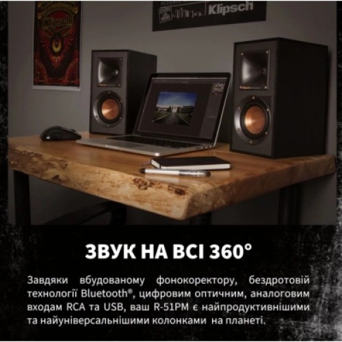 Акустическая система Klipsch Reference R-51PM Black (1066255) Акустическая система Klipsch Reference R-51PM Black (1066255)