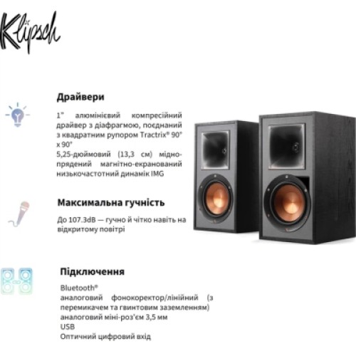 Акустическая система Klipsch Reference R-51PM Black (1066255) Акустическая система Klipsch Reference R-51PM Black (1066255)