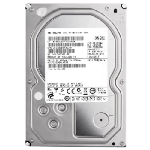 Жесткий диск 3.5" 2TB WDC Hitachi HGST (# HDS722020ALA330 #)