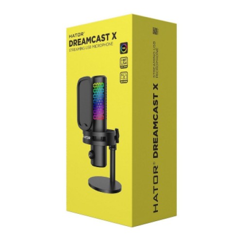Микрофон Hator Dreamcast X RGB Black (ESS10)