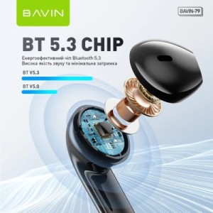 Навушники BAVIN BAVIN-79 Hi-Res Black (HB-BA-79-BK)