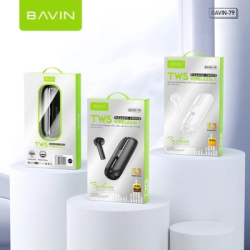 Наушники BAVIN BAVIN-79 Hi-Res White (HB-BA-79-WH)