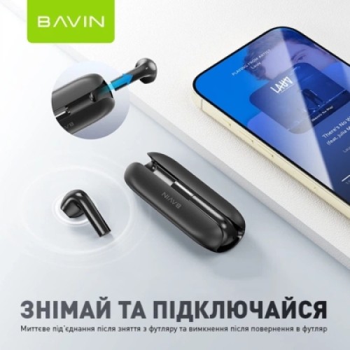 Наушники BAVIN BAVIN-79 Hi-Res White (HB-BA-79-WH)