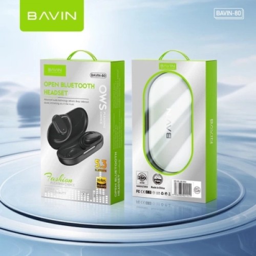 Наушники BAVIN BAVIN-80 Hi-Res Black (HB-BA-80-BK)